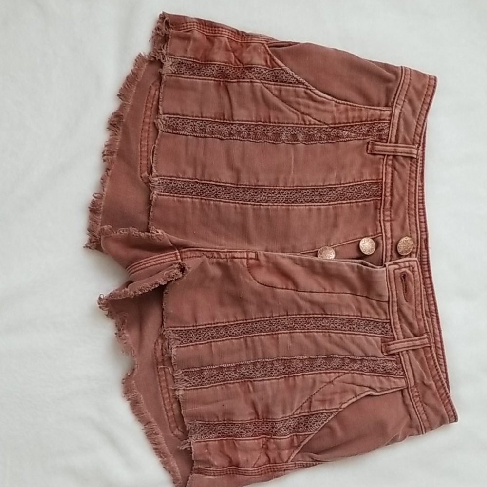 Free people high waisted shorts